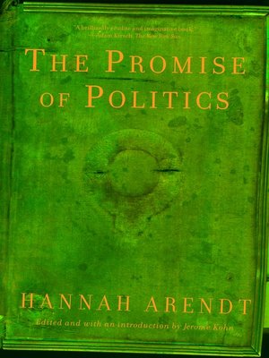 cover image of The Promise of Politics